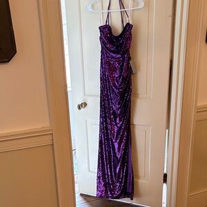 Nordstrom Purple Sequin Dress by Lulu’s
